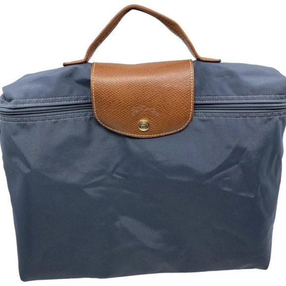 Longchamp Handbags - Longchamp BLUE XL Nylon Shopper Tote